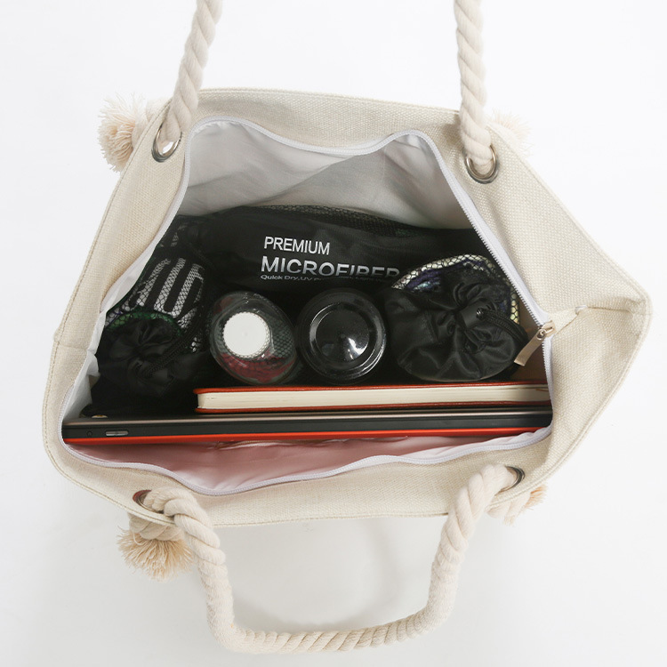 Lefovs Canvas Beach Bag 3