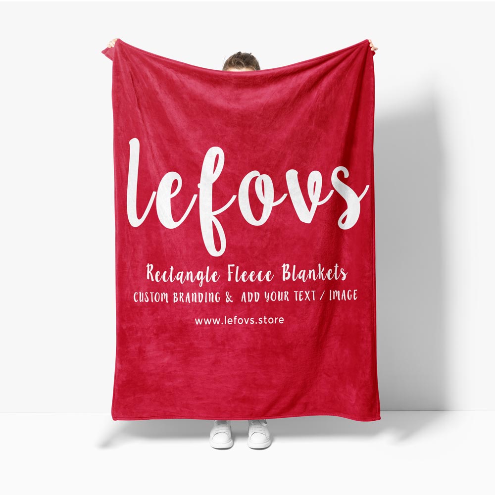 Lefovs Rectangle Polyester Blanket