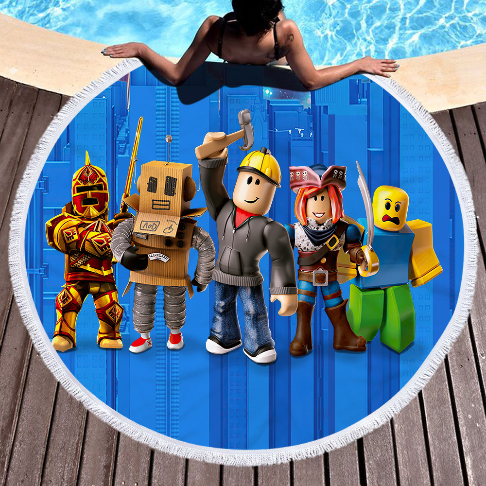 Roblox 60 Inches Round Beach Towel 1