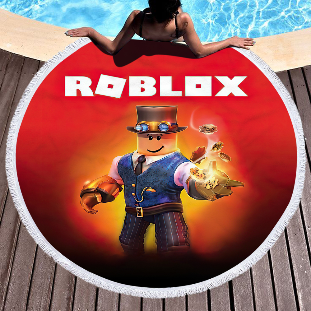 Roblox 60 Inches Round Beach Towel 11