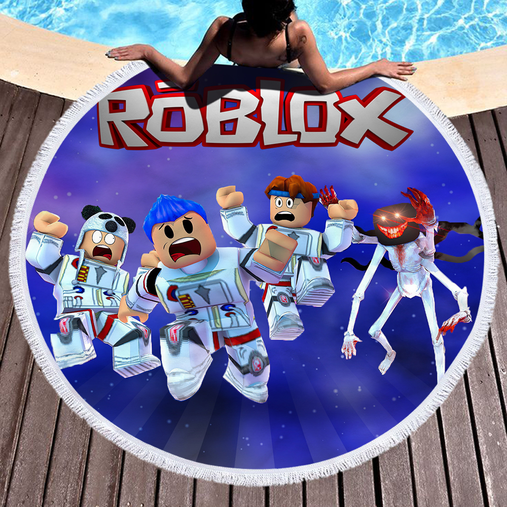 Roblox 60 Inches Round Beach Towel 15