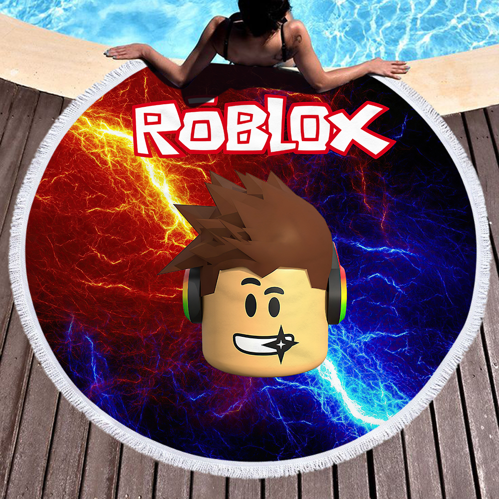 Roblox 60 Inches Round Beach Towel 5