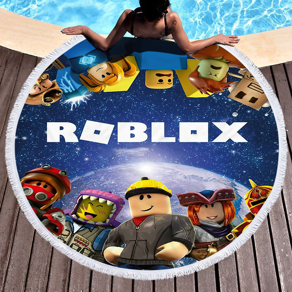 Roblox 60 Inches Round Beach Towel 6
