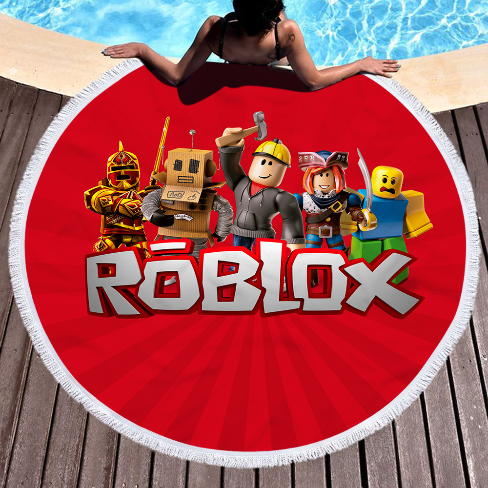Roblox 60 Inches Round Beach Towel 9