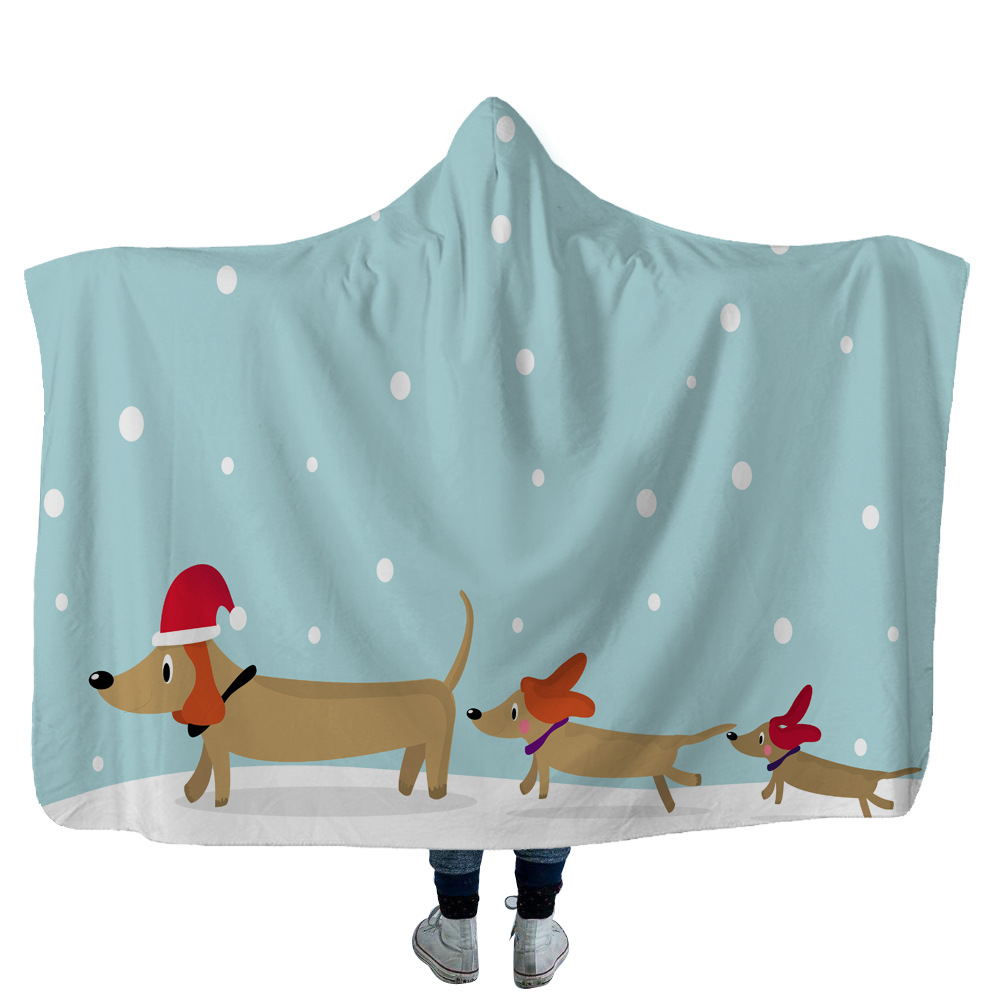 High Quality 22 Dachshund Hooded Blanket 14 Dachshund Hooded Blanket 13
