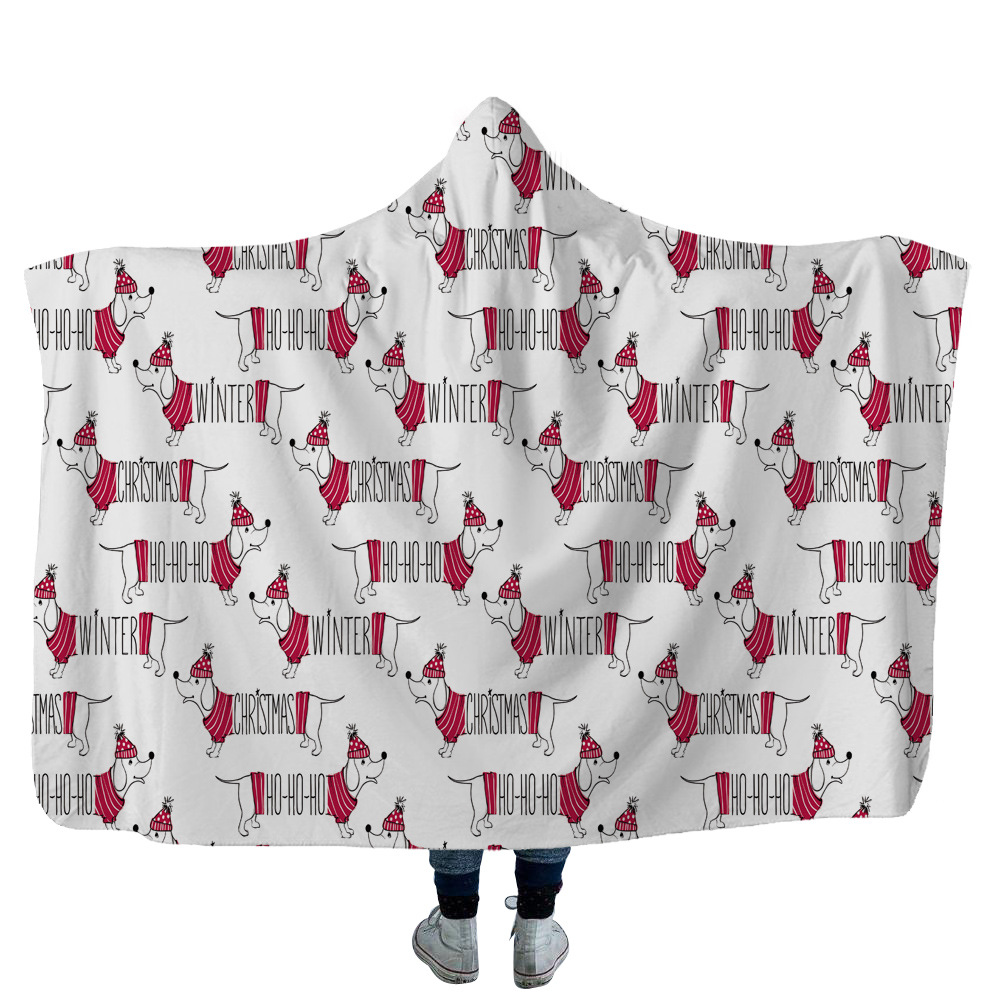 High Quality 22 Dachshund Hooded Blanket 5 Dachshund Hooded Blanket 4