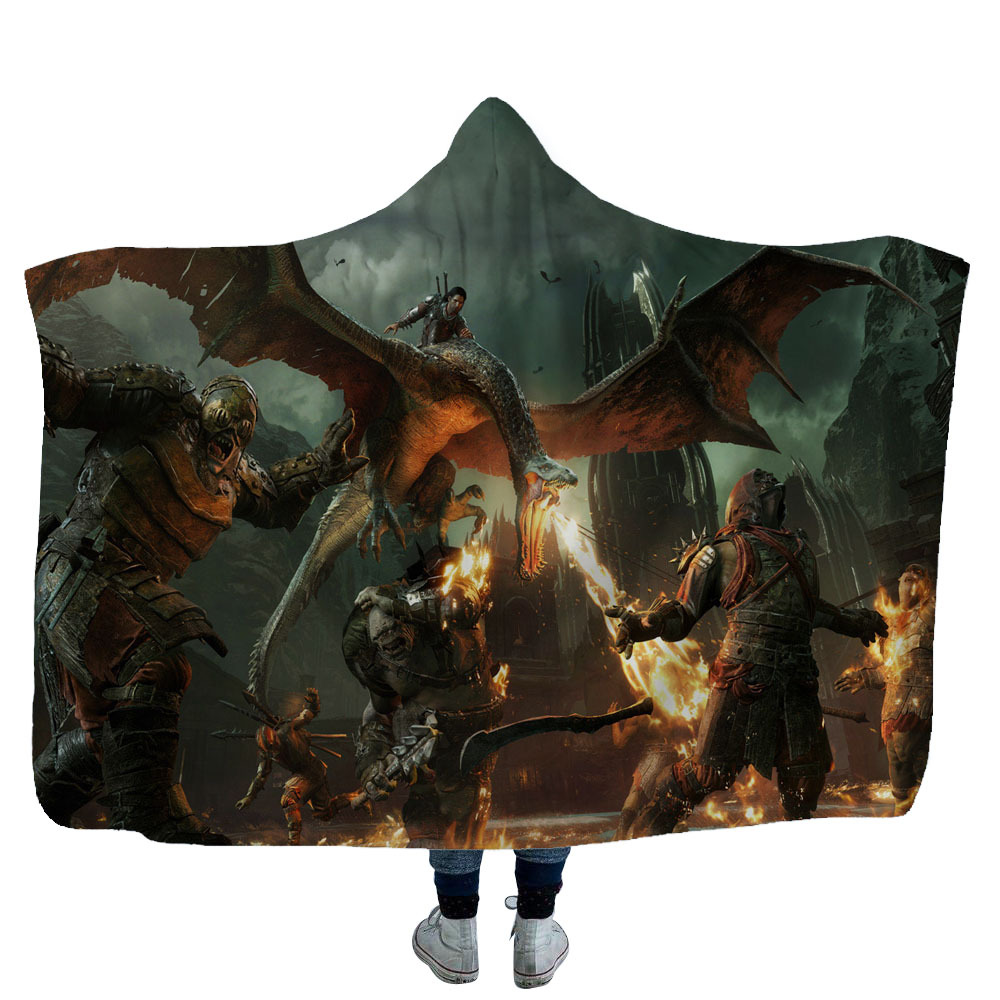 Dragon Hooded Blanket 10