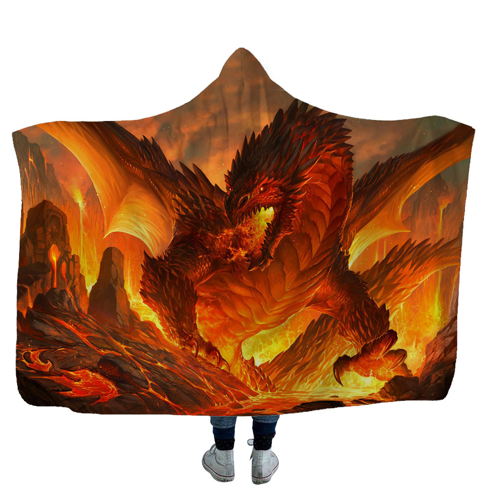Dragon Hooded Blanket 12