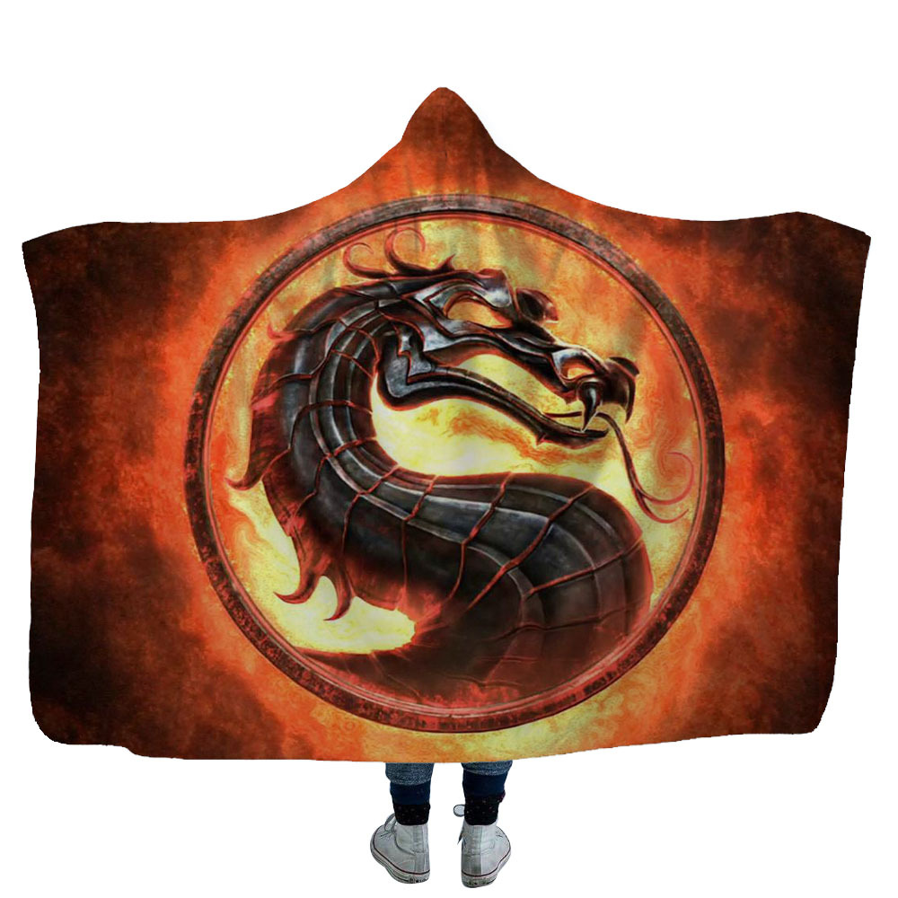 Dragon Hooded Blanket 13