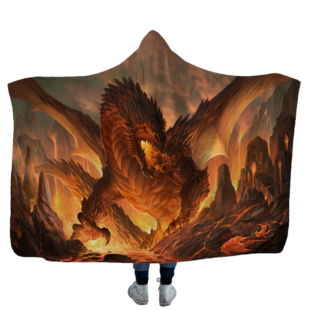 Dragon Hooded Blanket 14