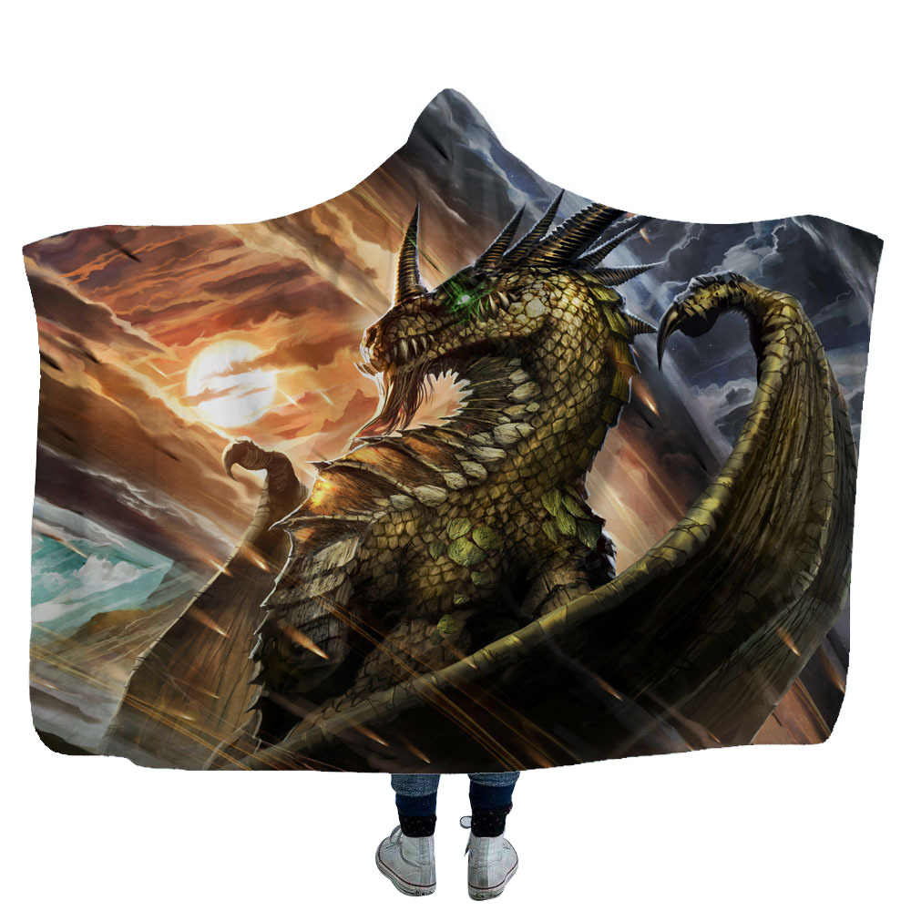 Dragon Hooded Blanket 15