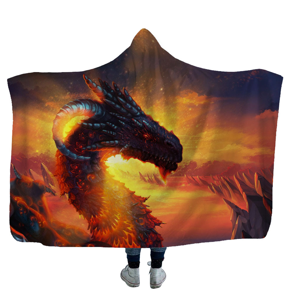 Dragon Hooded Blanket 18