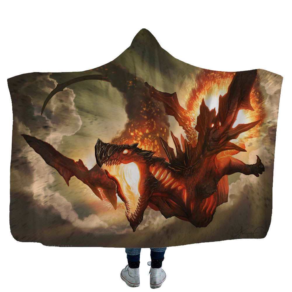 Dragon Hooded Blanket 5