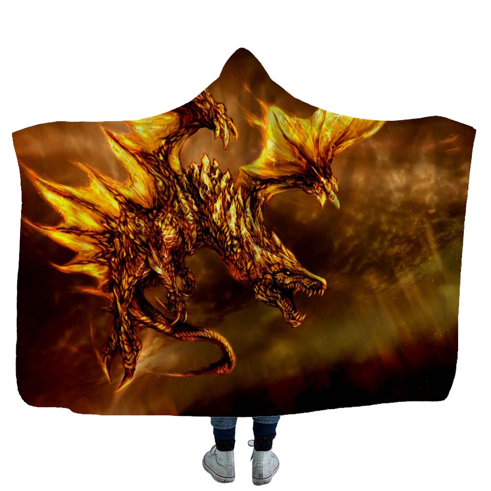 Dragon Hooded Blanket 6