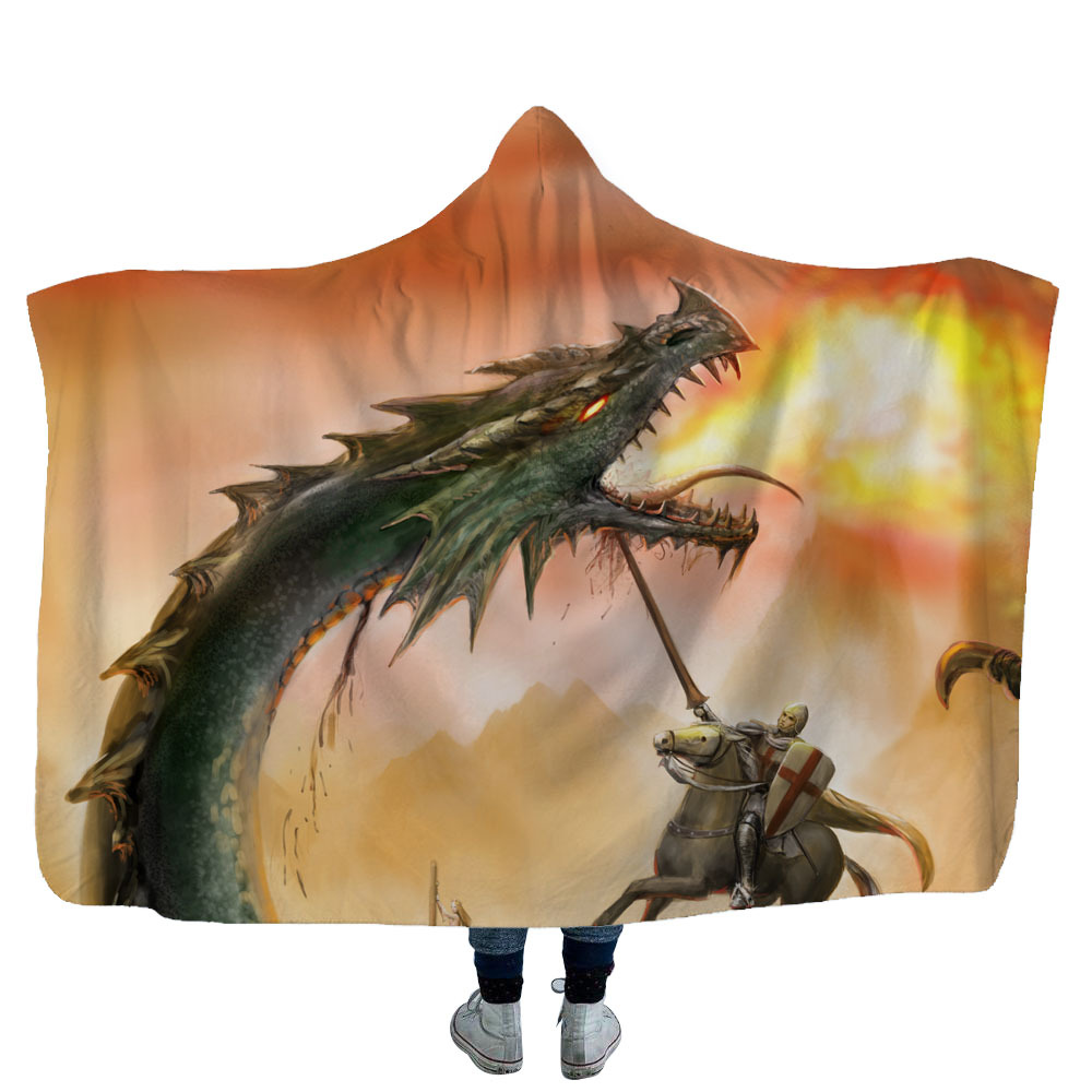 Dragon Hooded Blanket 7