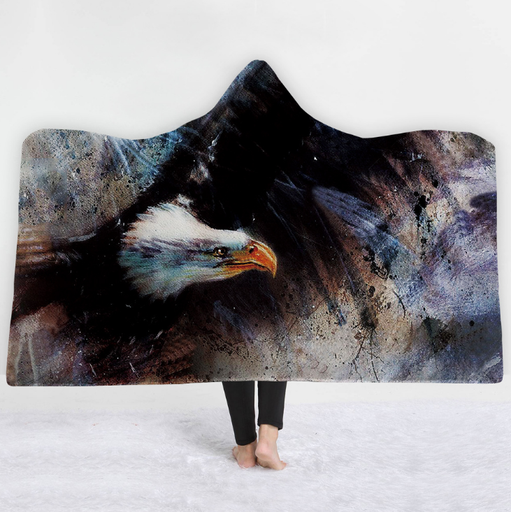 High Quality 9 Fantasy Eyes Hooded Blanket 6 Fantasy Eyes Blanket 5
