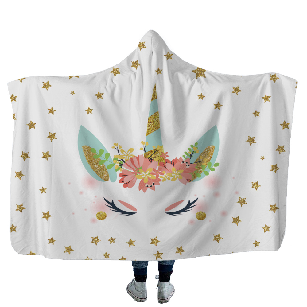 High Quality 17 New Unicorn Hooded Blanket 11 New Unicorn Hooded Blanket 10