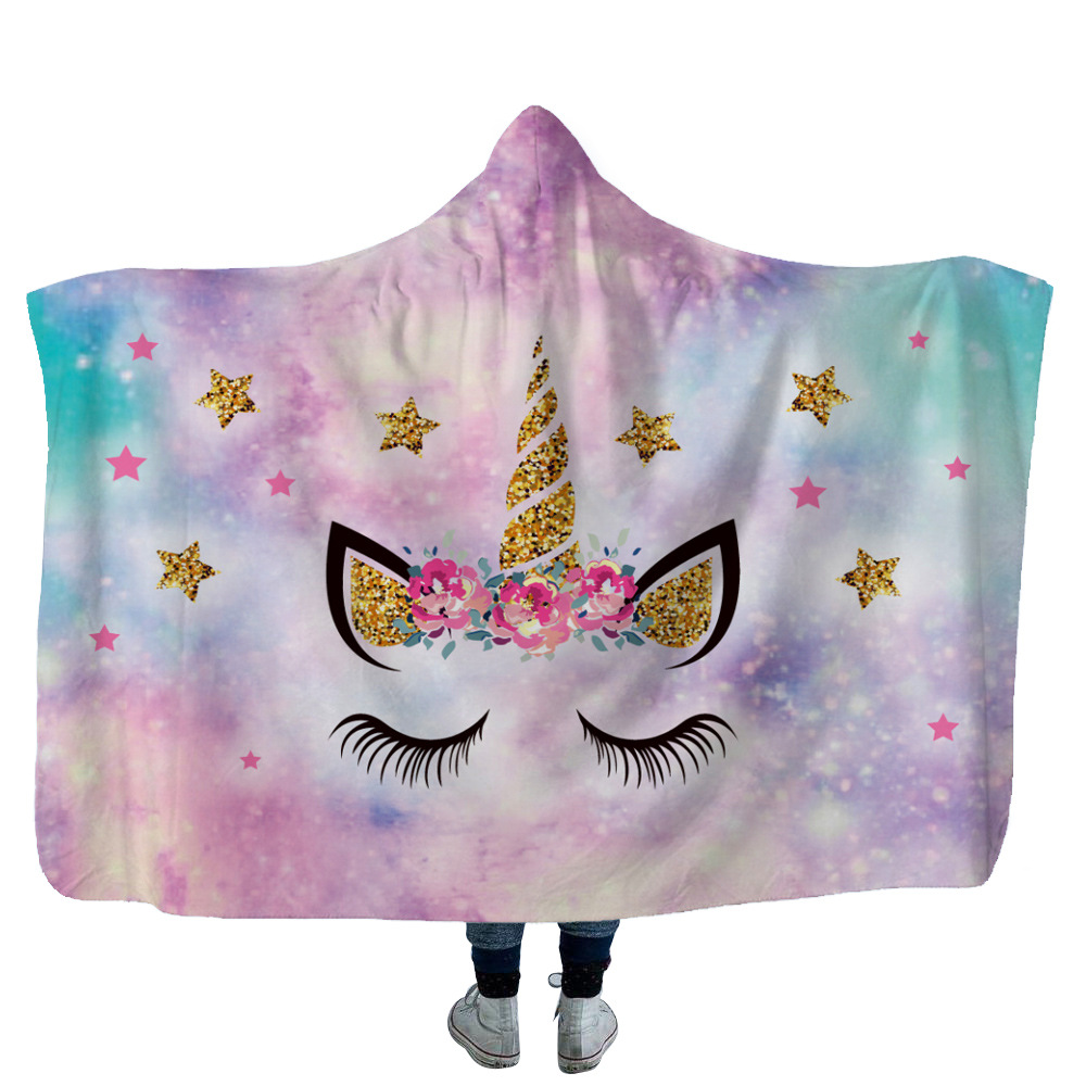 High Quality 17 New Unicorn Hooded Blanket 9 New Unicorn Hooded Blanket 8
