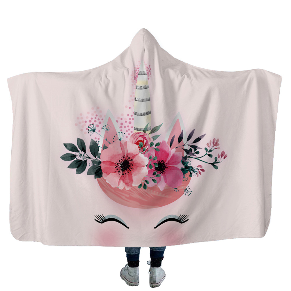 High Quality 17 New Unicorn Hooded Blanket 10 New Unicorn Hooded Blanket 9