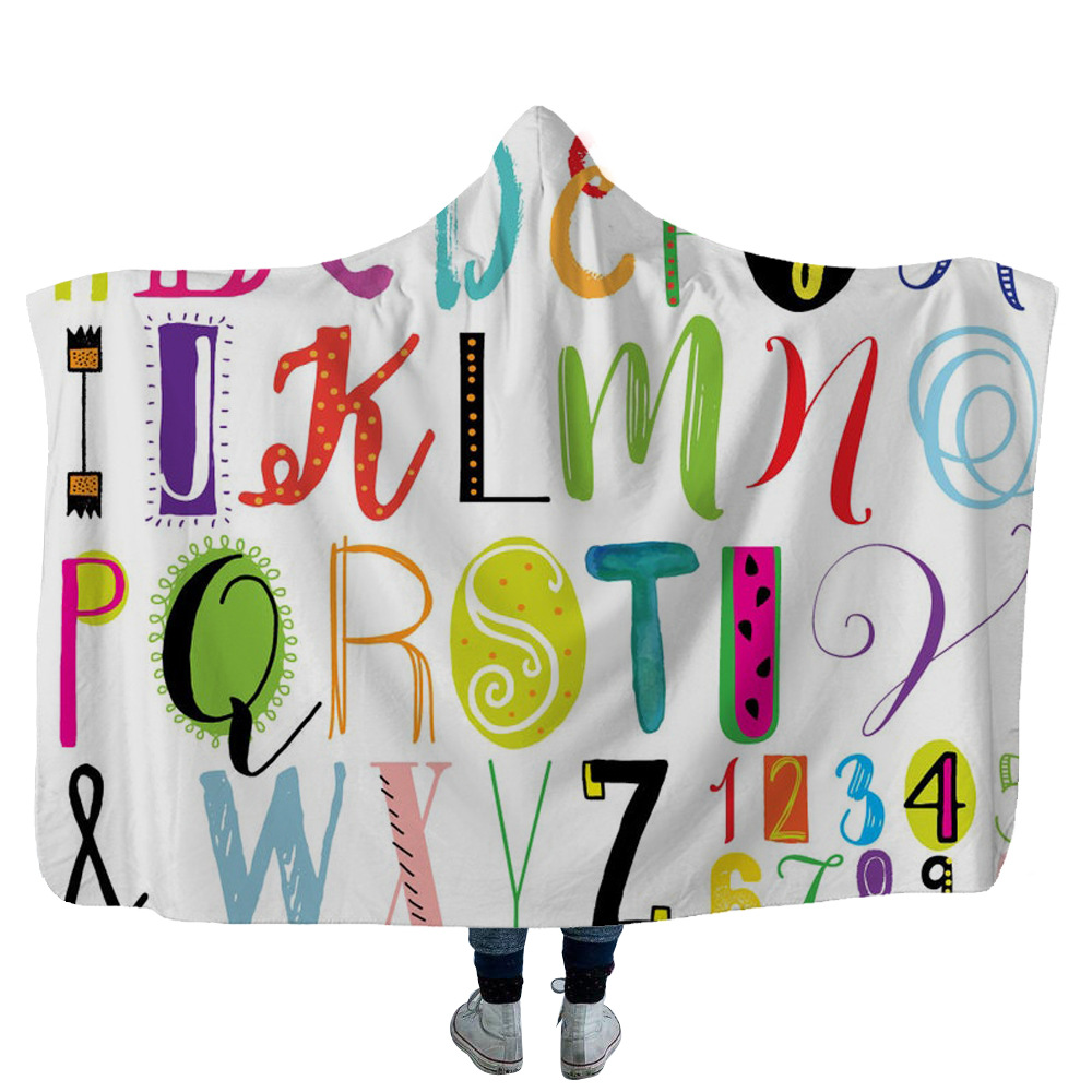 Outdoor Camper Travel Hooded Blanket 2