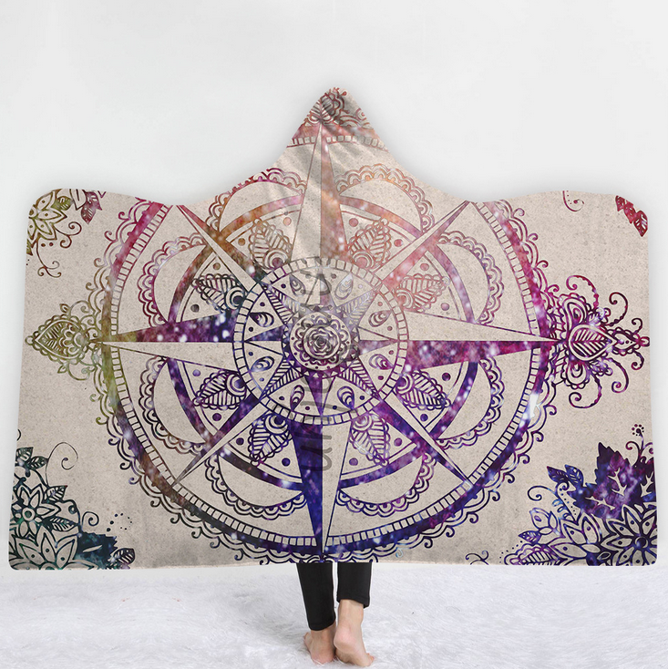 High Quality 22 Religion Hooded Blanket 16 RELIGION blankets 15