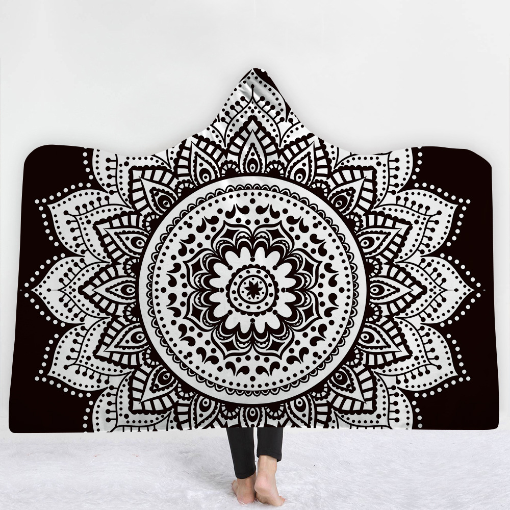 High Quality 22 Religion Hooded Blanket 23 Religion Hooded Blanket