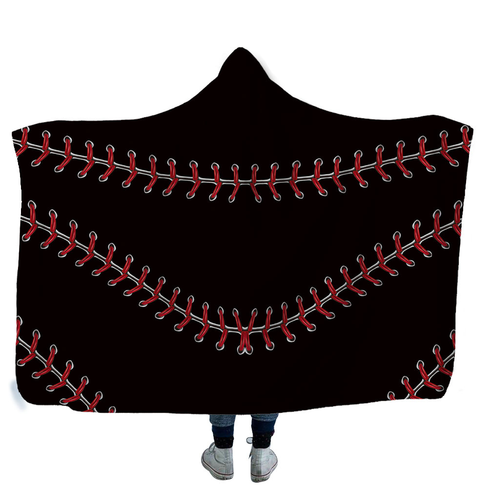 Sport Ball Hooded Blanket 11