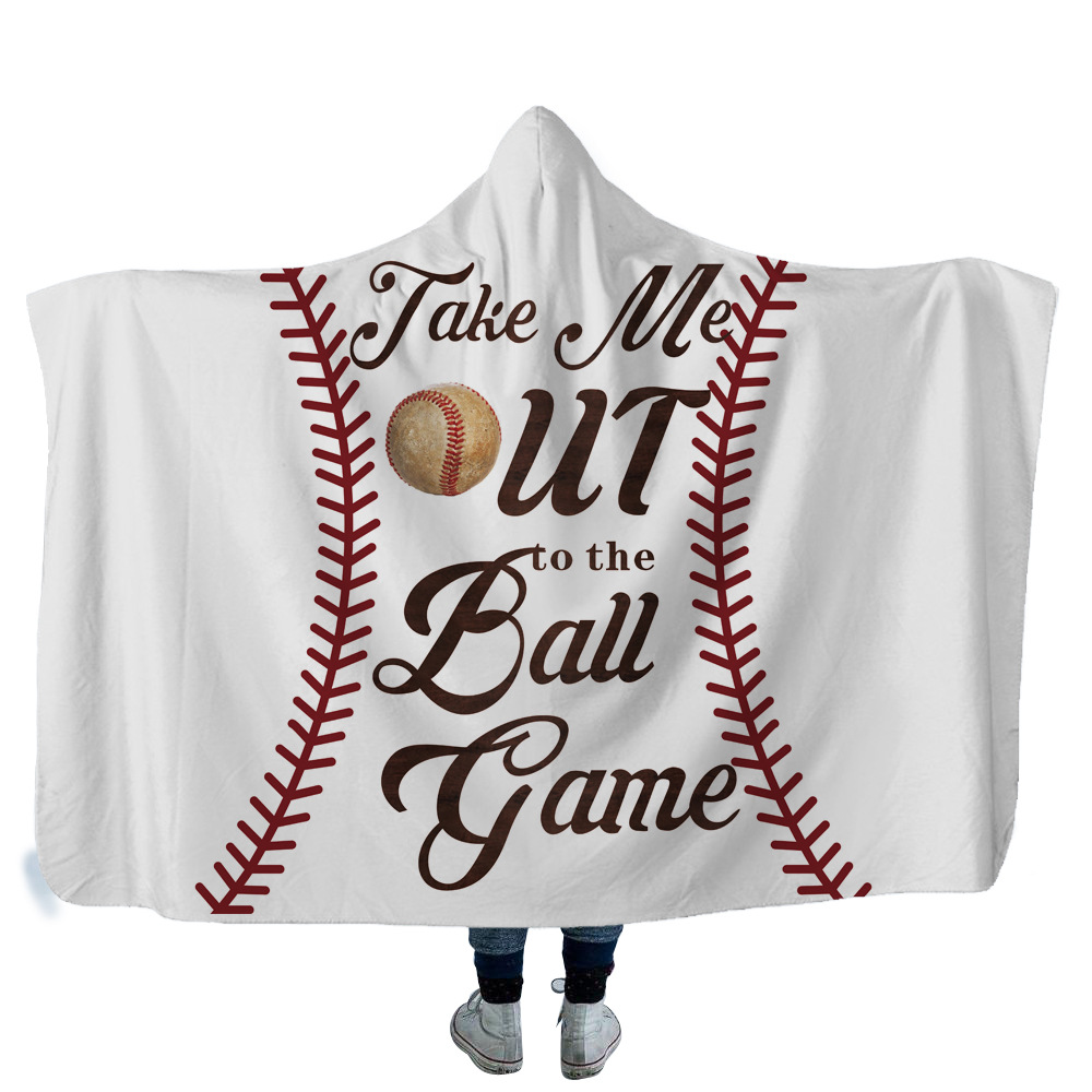 Sport Ball Hooded Blanket 2