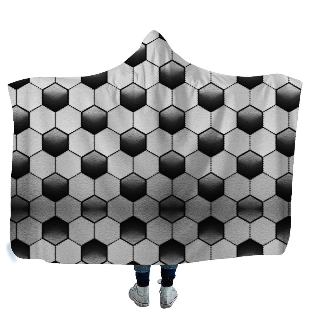 Sport Ball Hooded Blanket 3