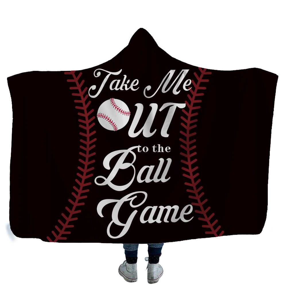 Sport Ball Hooded Blanket 7