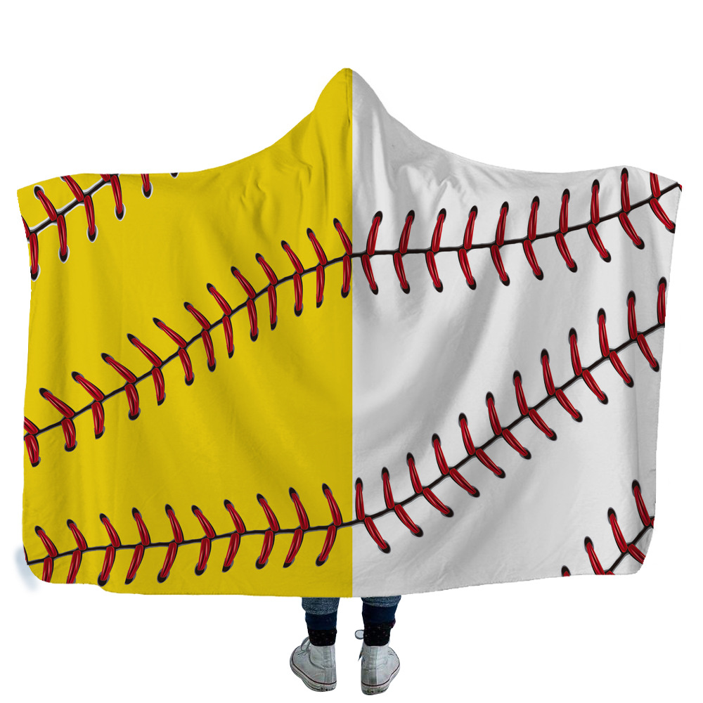 Sport Ball Hooded Blanket 8