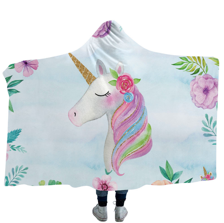 High Quality 54 Unicorn Hooded Blanket For Adult 11 Unicorn Hooded Blanket 10