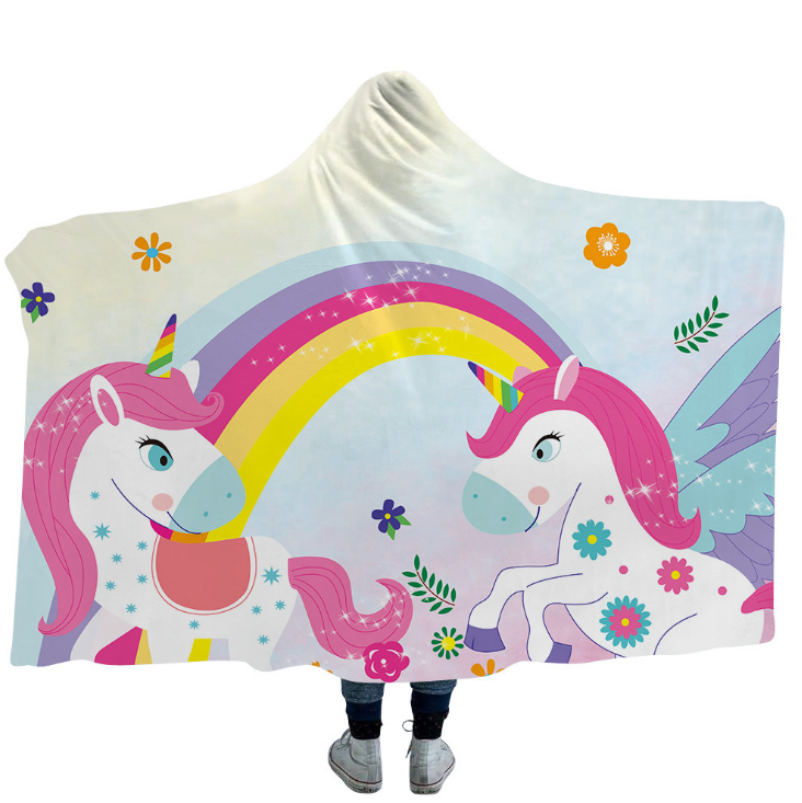 High Quality 54 Unicorn Hooded Blanket For Adult 18 Unicorn Hooded Blanket 17