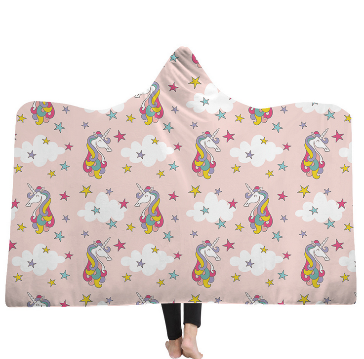 High Quality 54 Unicorn Hooded Blanket For Adult 29 Unicorn Hooded Blanket 28