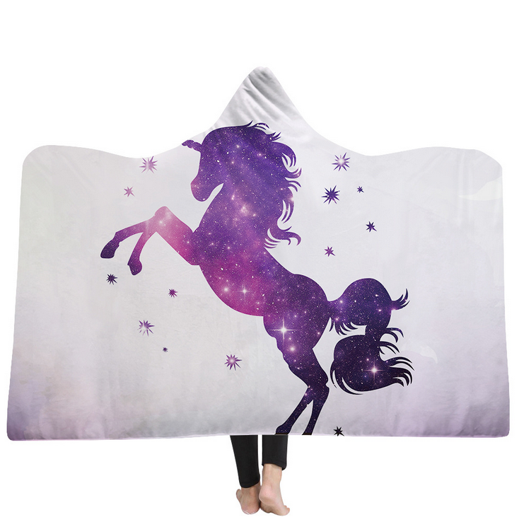 High Quality 54 Unicorn Hooded Blanket For Adult 34 Unicorn Hooded Blanket 33