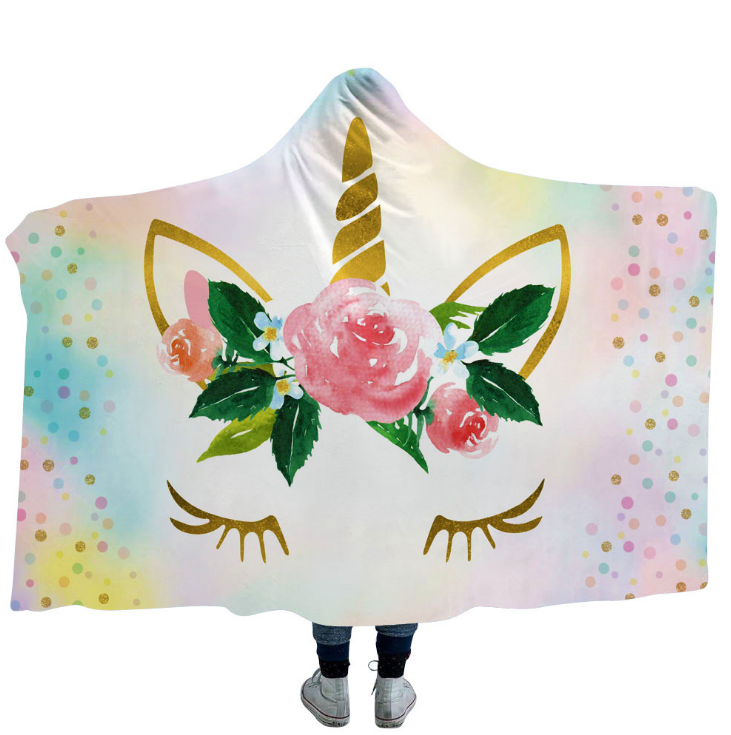 High Quality 54 Unicorn Hooded Blanket For Adult 44 Unicorn Hooded Blanket 43