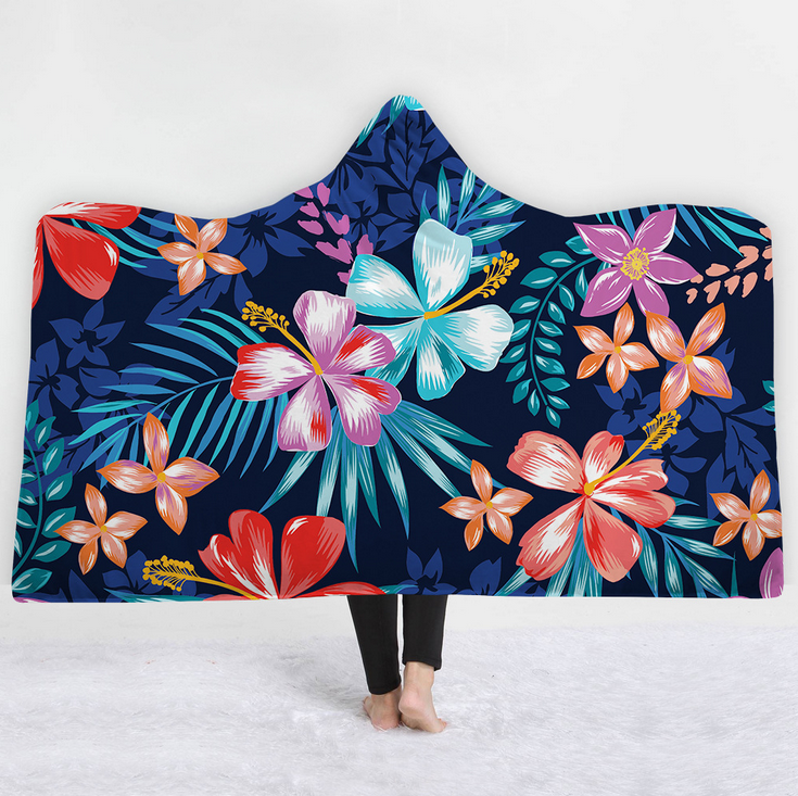 High Quality 27 Designs Tropical Flamingo Hooded Blanket 27 flamingo blanket 26