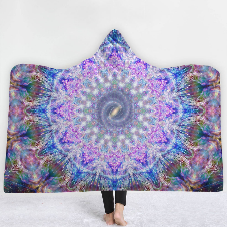 High Quality 15 Geometric Pattern Hooded Blanket 8 geometric blanket 7