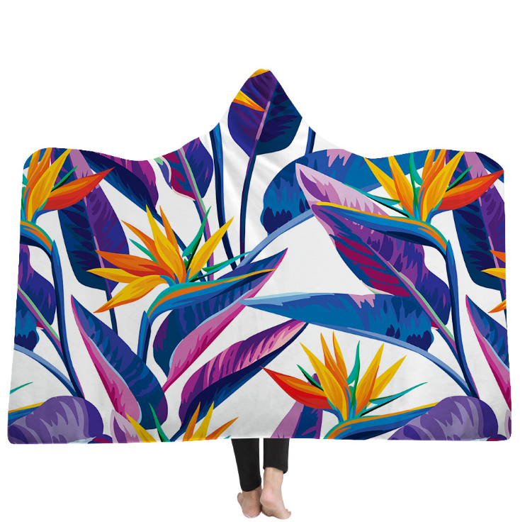 plant hooded blanket 18