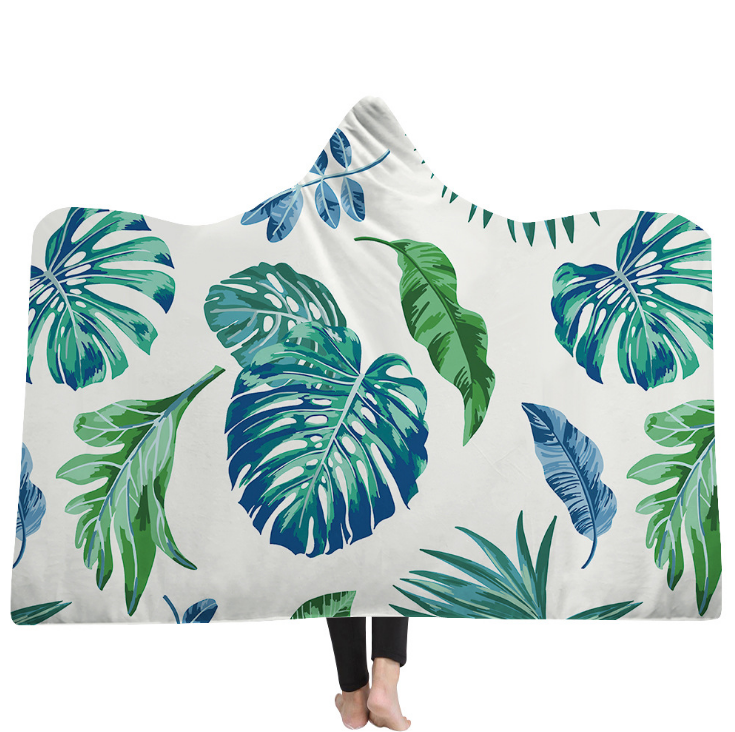plant hooded blanket 22