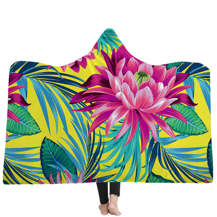 plant hooded blanket 27
