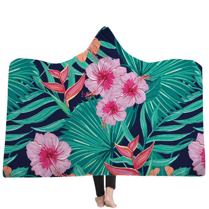 plant hooded blanket 28