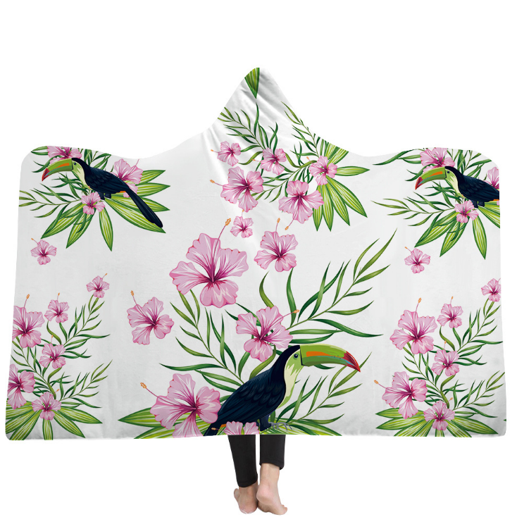plant hooded blanket 31