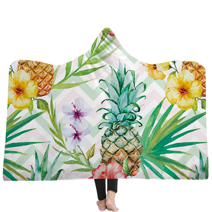plant hooded blanket 32