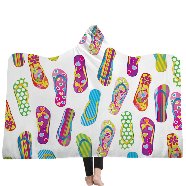 plant hooded blanket 33