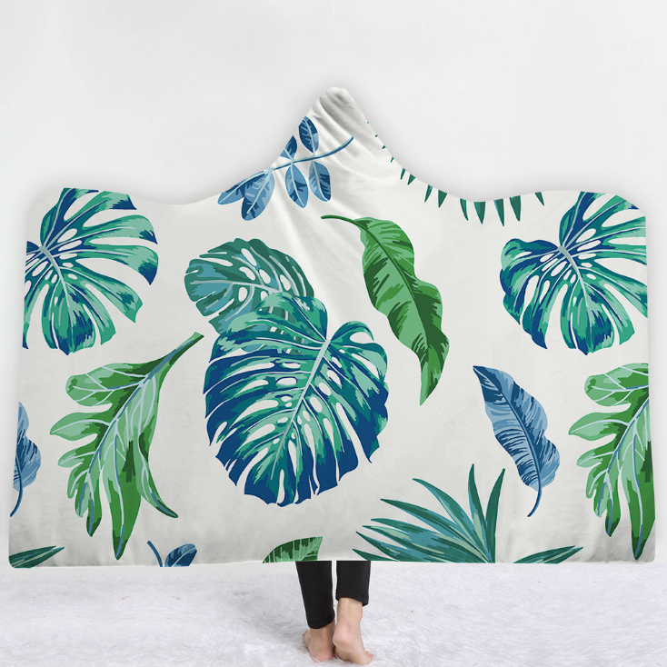 plant hooded blanket 36