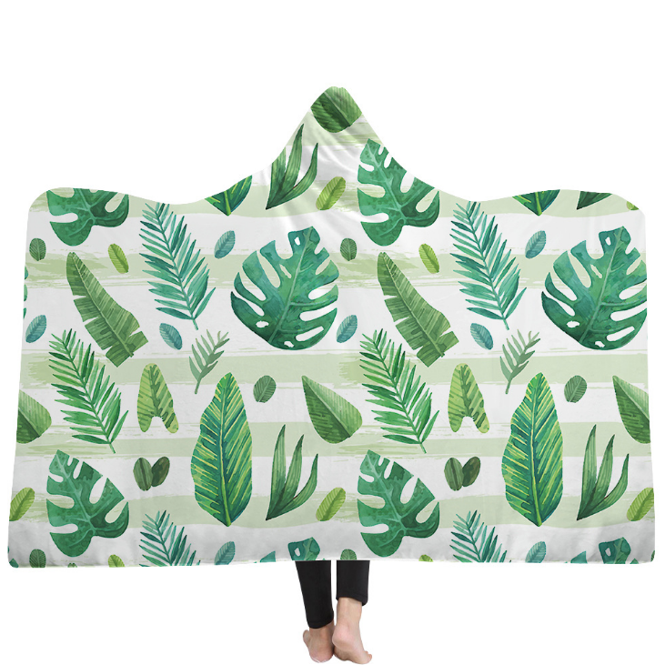 plant hooded blanket 8