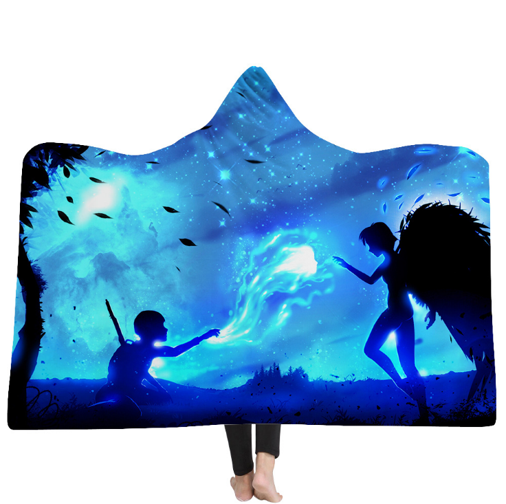 High Quality 36 Designs Starry Sky Hooded Blanket 12 starry sky blanket 11