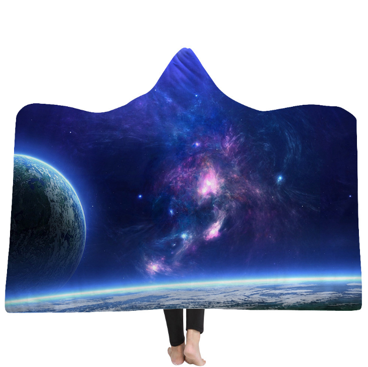 High Quality 36 Designs Starry Sky Hooded Blanket 16 starry sky blanket 15