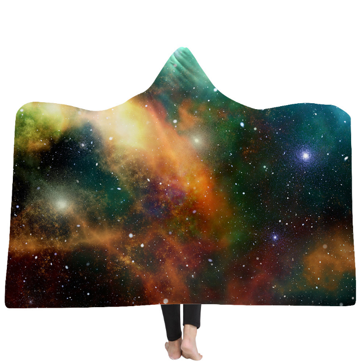 High Quality 36 Designs Starry Sky Hooded Blanket 31 starry sky blanket 30